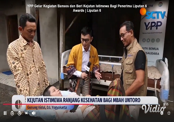YPP Gelar Kegiatan Bansos dan Beri Kejutan bagi Penerima Liputan 6 Awards